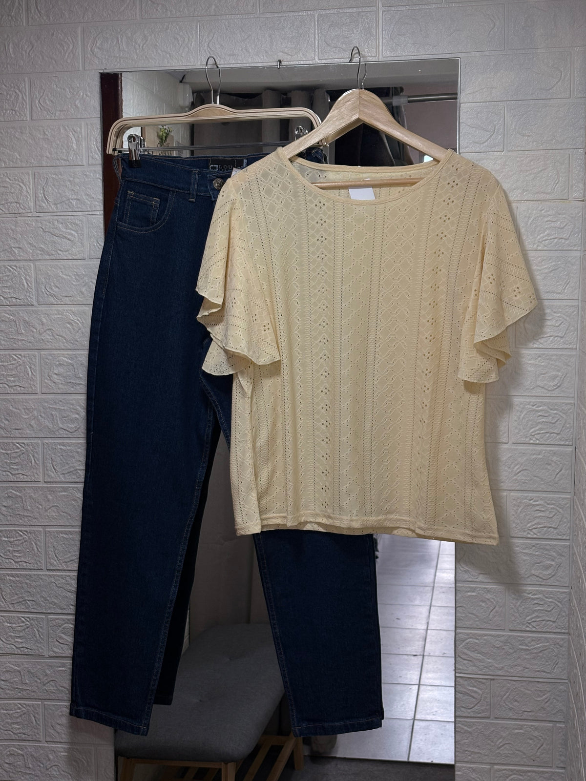 Blusa Broderie