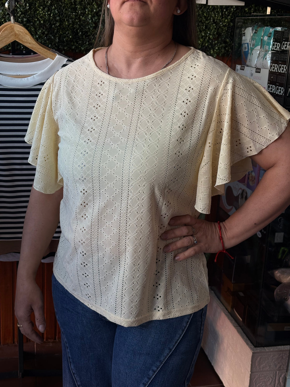 Blusa Broderie