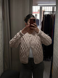 Cardigan tejido