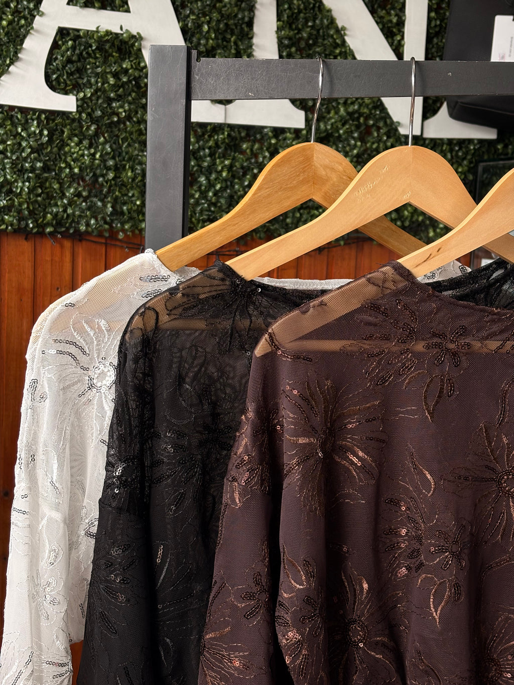 Blusa lentejuelas