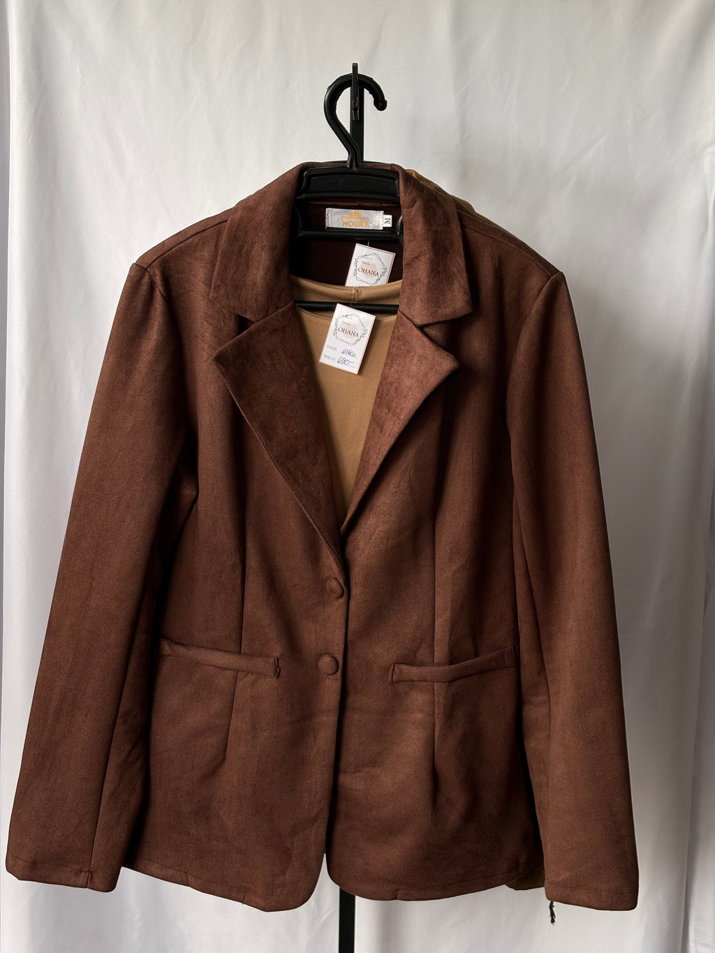 Blazer Gamuzado