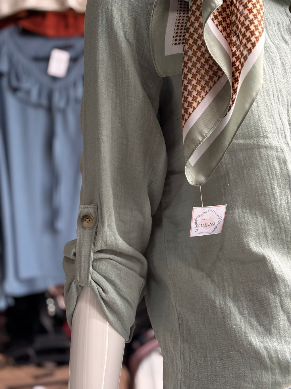 Camisa en Lino