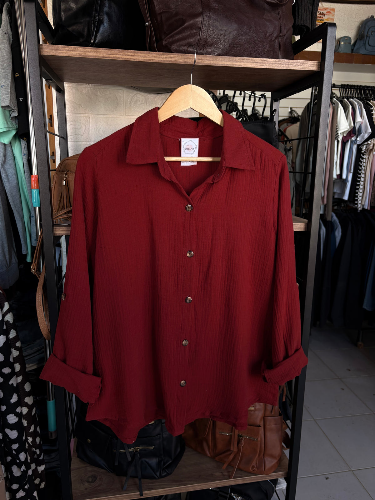 Camisa en Lino