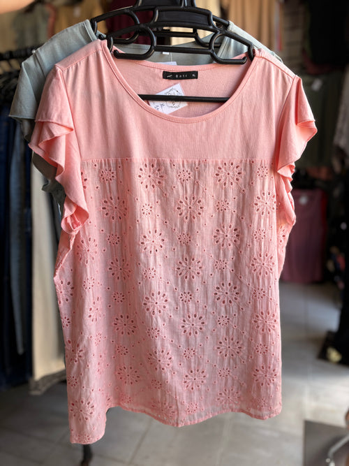 Blusa Broderie