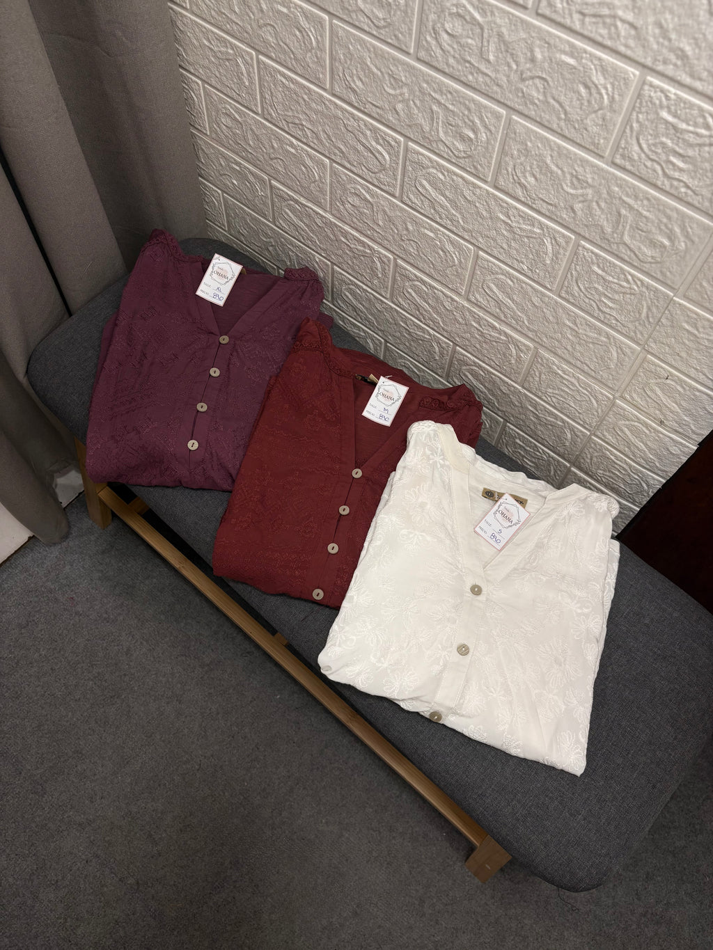 Blusa Broderie