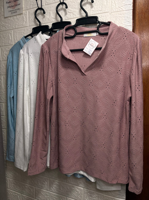 Blusa Broderie