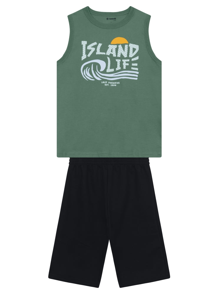 Conjunto Musculosa/ Bermuda